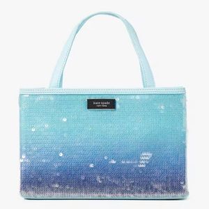Kate Spade NWT Sam Icon Ombré Sequin Small Tote